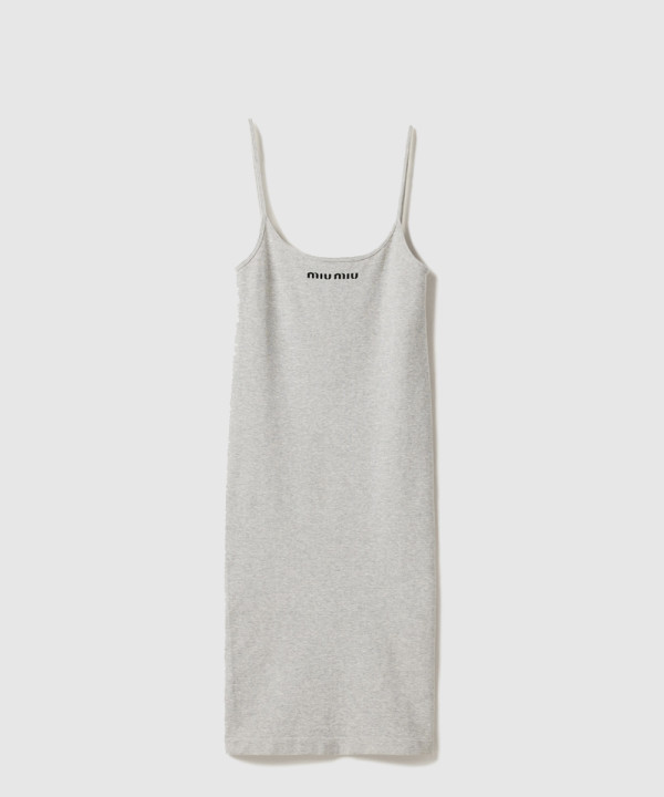 [MIUMIU-미우미우]심리스 멜란지 드레스 MJA901