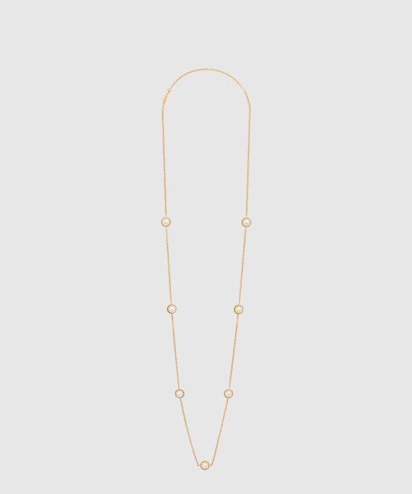 [CELINE-셀린느]레진 펄 & 골드 피니시 브라스 461MJ6