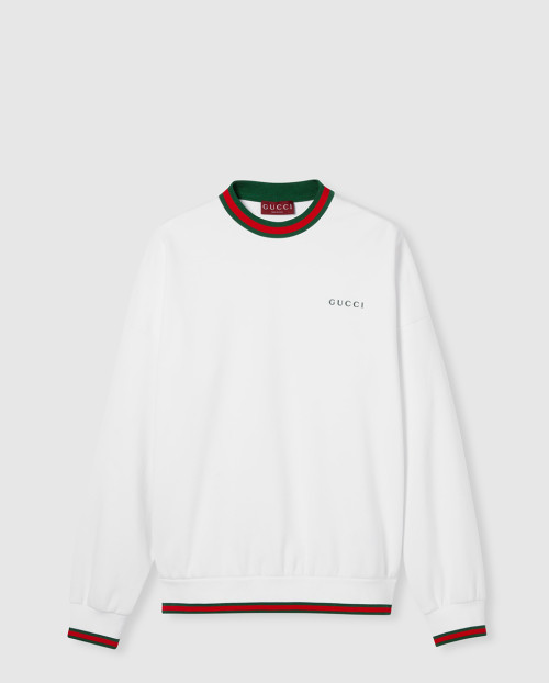 [GUCCI-구찌]웨빙 피케 스웨트셔츠 833932