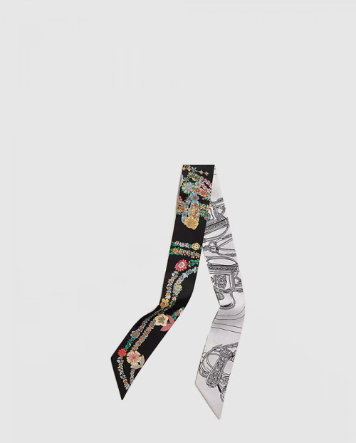 [HERMES-에르메스]Brides de Gala en Fleurs Twilly  방도