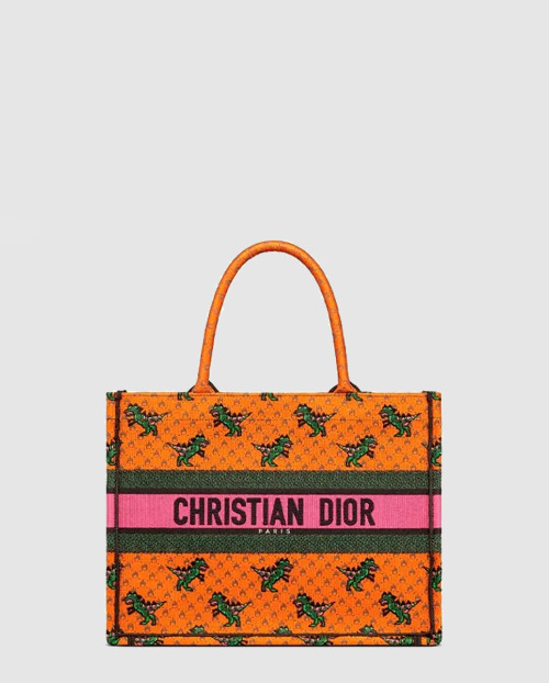 [DIOR-디올]북 토트백 미듐 M1296