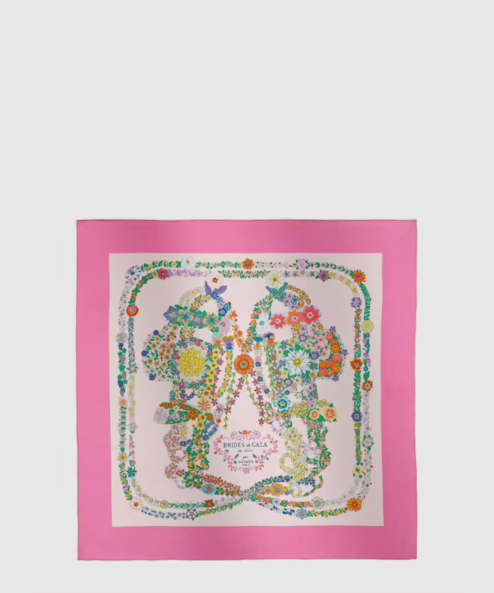 레플리카|이미테이션 hermes-에르메스brides-de-gala-en-fleurs-스카프-90-1