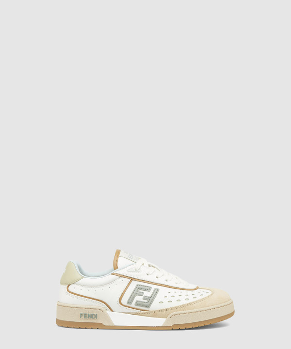 [FENDI-펜디]매치 레더 스웨이드 스니커즈 8E8670