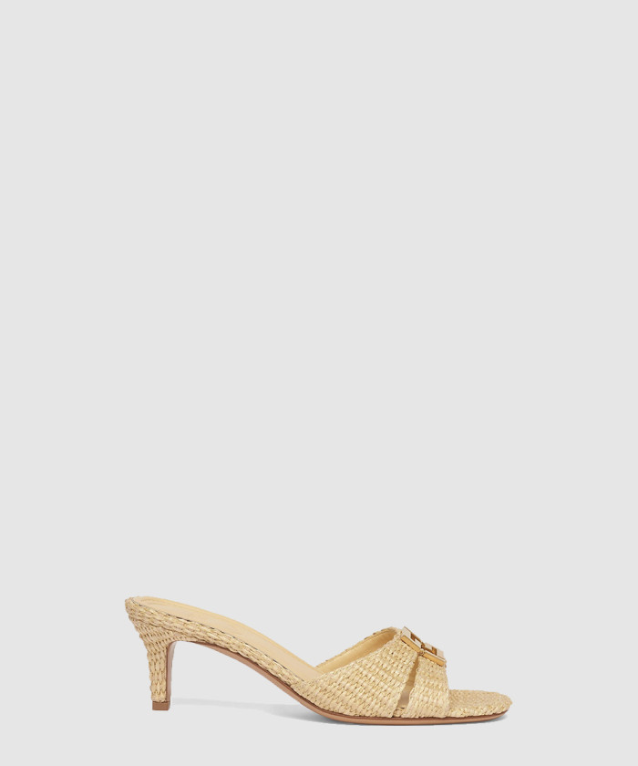 레플리카|이미테이션 fendi-펜디코튼-섬유-미디엄-힐-샌들-8r8538