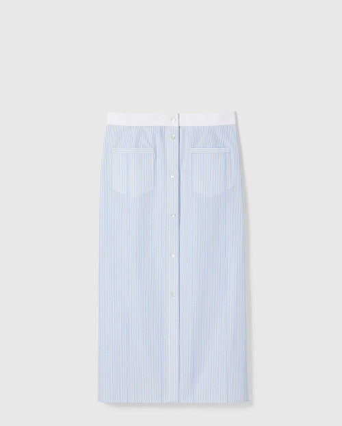 [GUCCI-구찌]슈레디드 코튼 스커트 831881