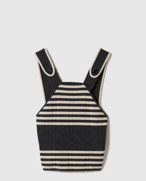 [MIUMIU-미우미우]울과 캐시미어 탱크탑 MMV299