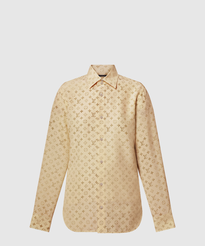 레플리카|이미테이션 louis-vuitton-루이비통워시드-모노그램-실크-셔츠-1ai843