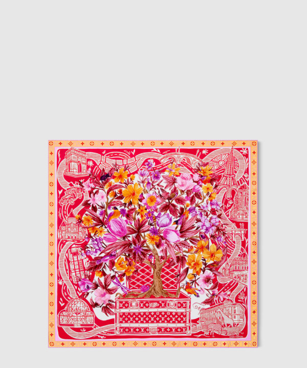 [LOUIS VUITTON-루이비통]자르댕 데 플란테스 스퀘어 90 M96141