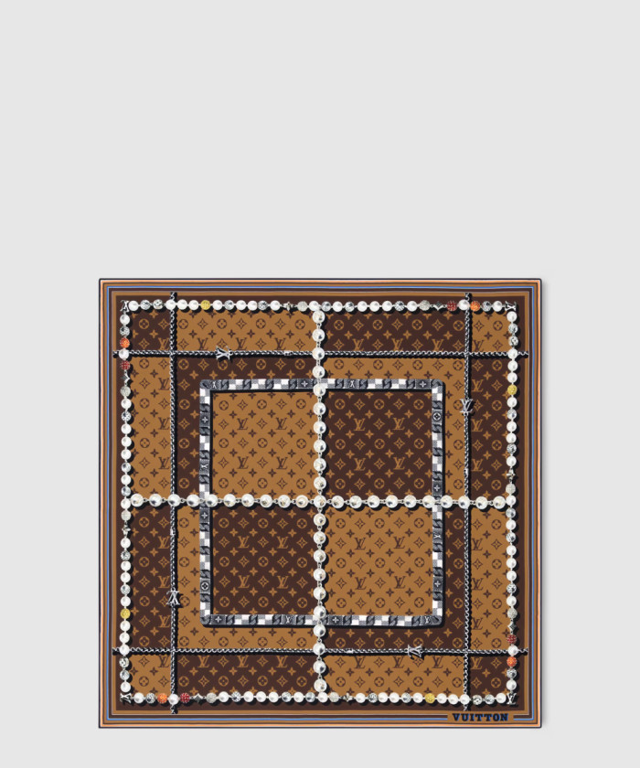 레플리카|이미테이션 louis-vuitton-루이비통댄디-모노그램-dandy-monogram-실크-스퀘어-m94848