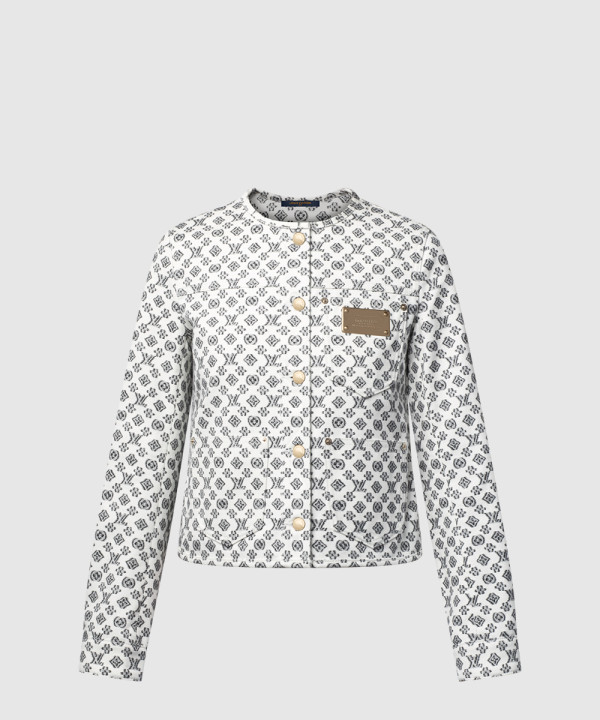[LOUIS VUITTON-루이비통]블러리 모노그램 재킷 1AHX30