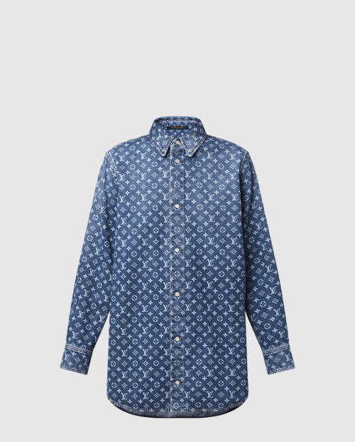 [LOUIS VUITTON-루이비통]MONOGRAM 데님 셔츠 1AI191