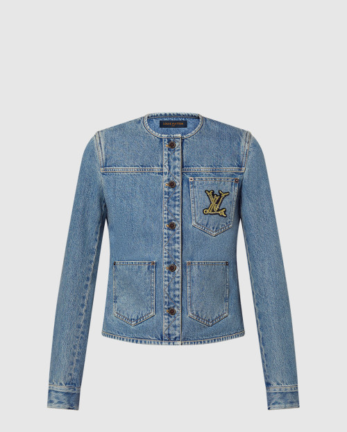 [LOUIS VUITTON-루이비통]데님 핏 재킷 1AHHS7