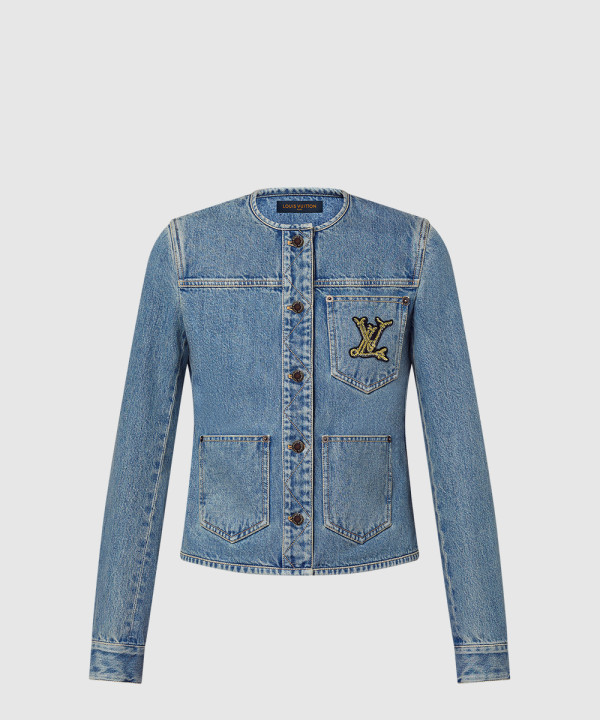 [LOUIS VUITTON-루이비통]데님 핏 재킷 1AHHS7