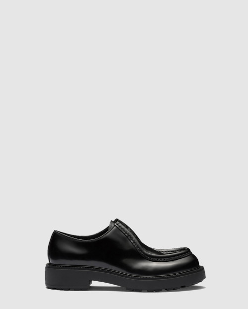 [PRADA-프라다]브러시드 레더 레이스업 슈즈 2EG419