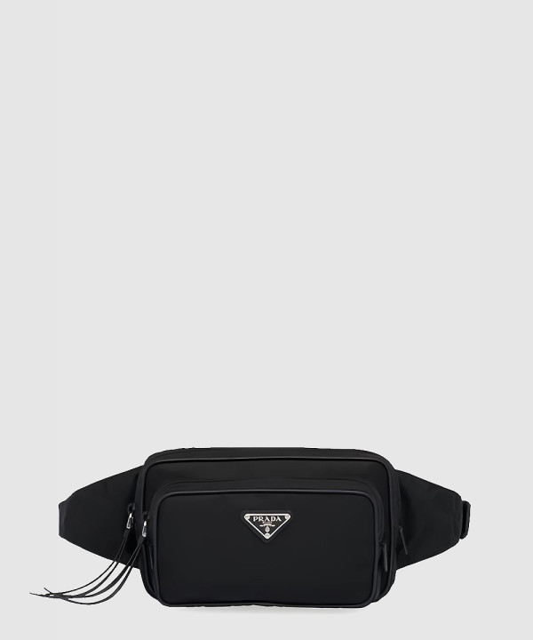 [PRADA-프라다]가죽 트리밍 벨트백 1BL010