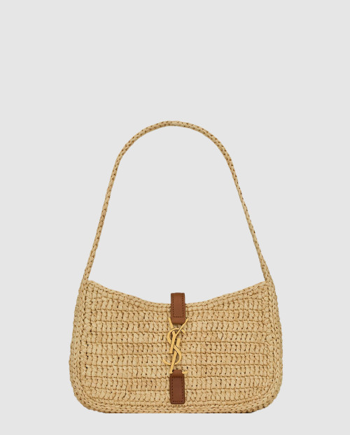 [SAINT LAURENT-생로랑]라피아 소재 le 5 à 7 미니 742680