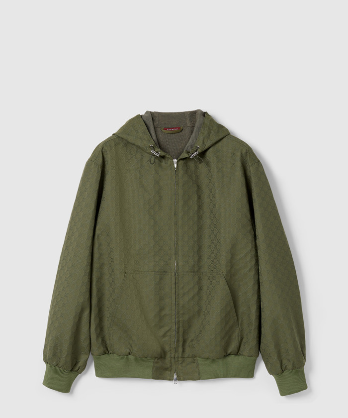 레플리카|이미테이션 gucci-구찌gg-코튼-립스탑-후드-재킷-813981