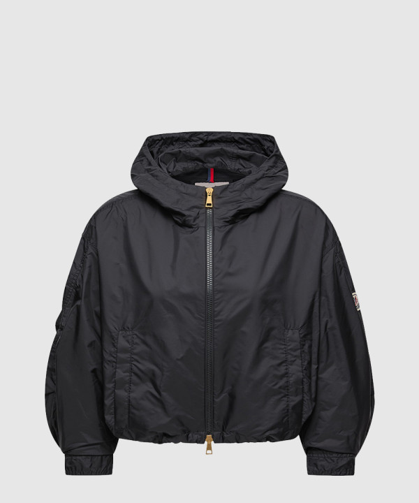 [MONCLER-몽클레어]Vizille 후드 레인 재킷