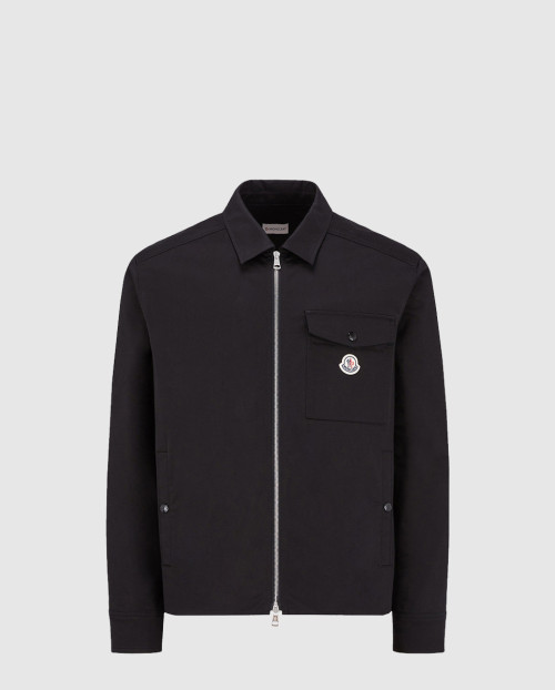 [MONCLER-몽클레어]코튼 개버딘 집업 셔츠 재킷
