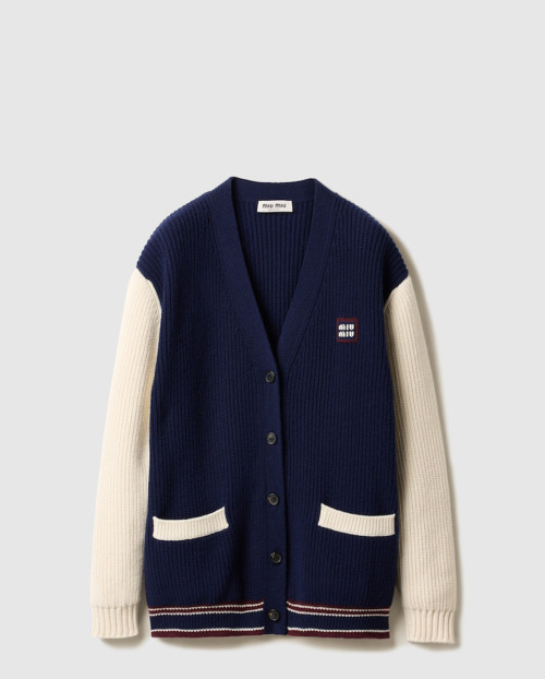 [MIUMIU-미우미우]울 캐시미어 카디건 MMF933