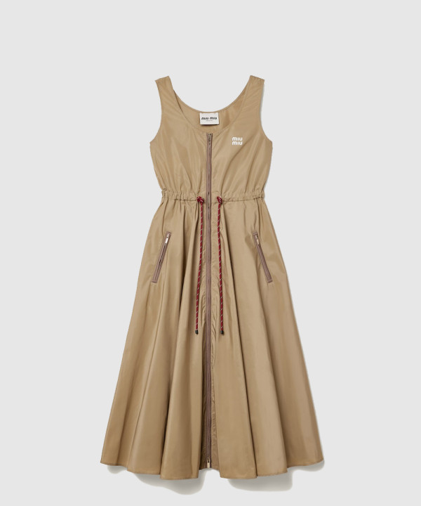 [MIUMIU-미우미우]패브릭 패브릭 맥시 드레스 MF5687