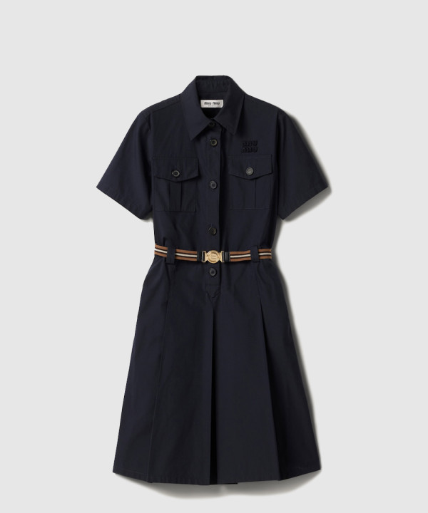 [MIUMIU-미우미우]파나마 코튼 드레스 MF5710