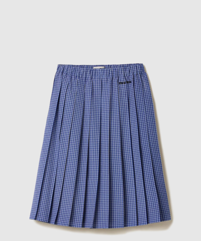 레플리카|이미테이션 miumiu-미우미우체크-스커트-mg2228