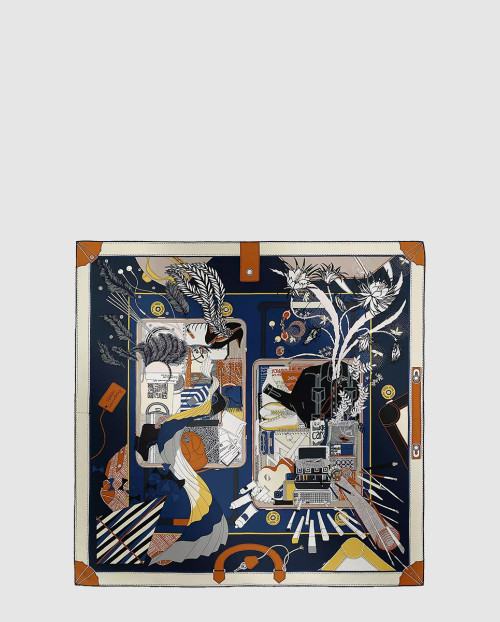 [HERMES-에르메스]Bagage a Main 스카프 90