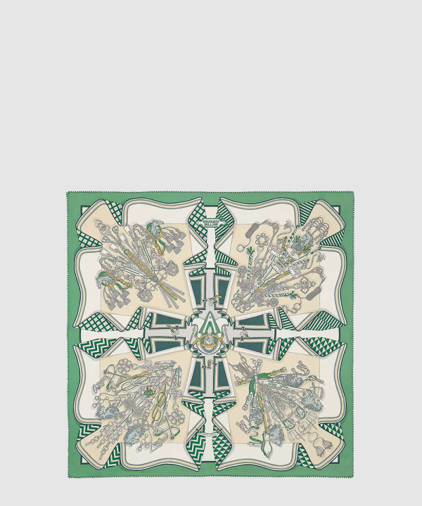 [HERMES-에르메스]Bouquets Sellier 스카프 90