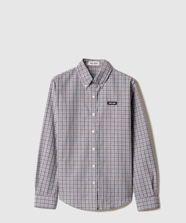 [MIUMIU-미우미우]체크 셔츠 MK1920