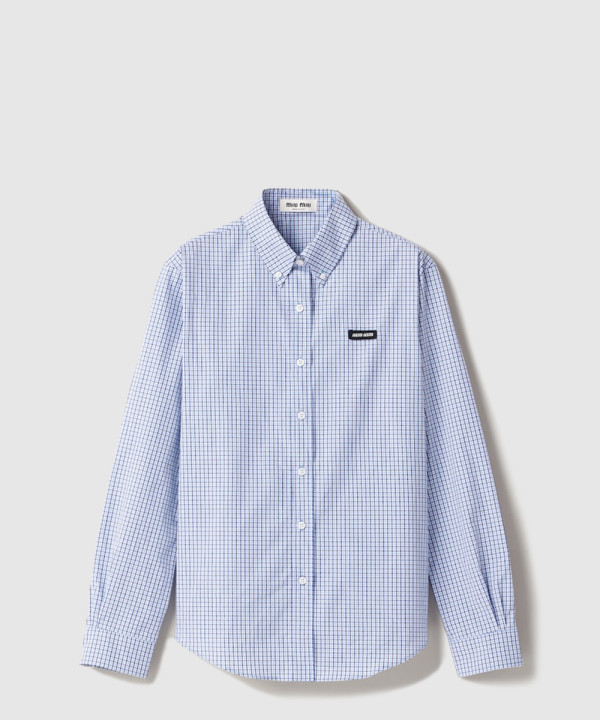 [MIUMIU-미우미우]체크 셔츠 MK1920