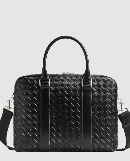 [BOTTEGA-보테가베네타]슬림 인트레치아토 브리프케이스 766782