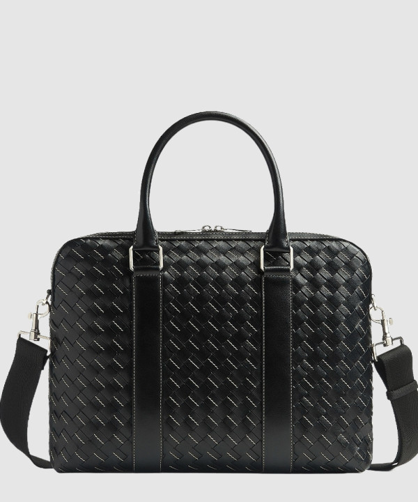 [BOTTEGA-보테가베네타]슬림 인트레치아토 브리프케이스 766782