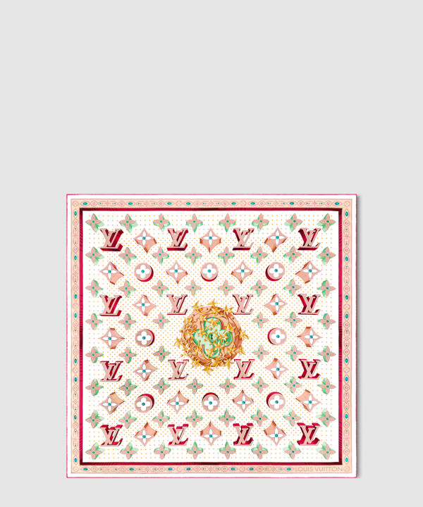 [LOUIS VUITTON-루이비통]모노그램 LV 자물쇠 사각 90 M79939