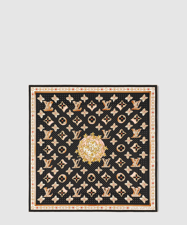 [LOUIS VUITTON-루이비통]모노그램 LV 자물쇠 사각 90 M90660