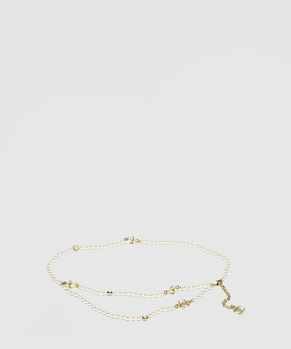 [CHANEL-샤넬] 진주 벨트 체인 ABB603