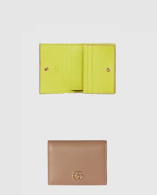 [GUCCI-구찌]GG 마몽 바이컬러 스몰 지갑 456126