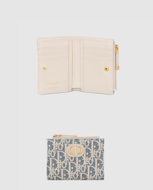 [DIOR-디올]30 Montaigne Dahlia 지갑 S2197