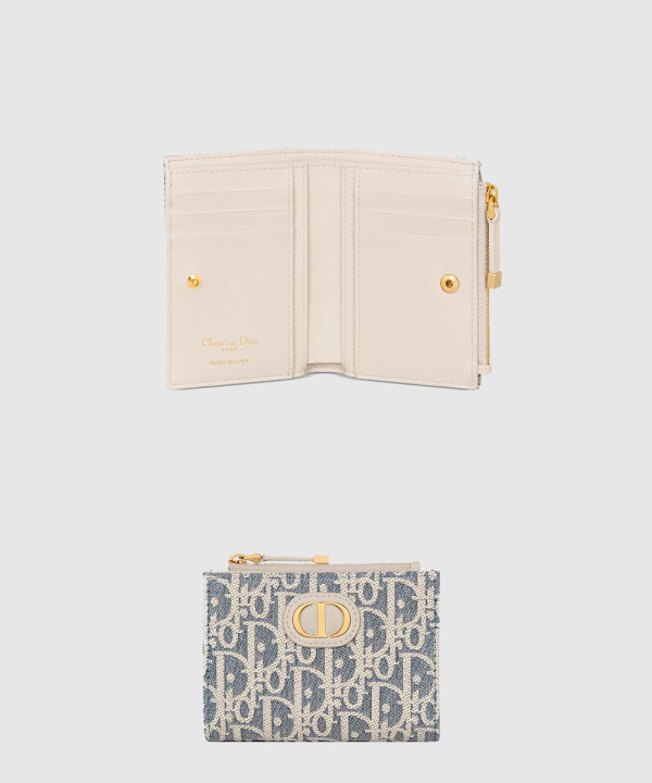 [DIOR-디올]30 Montaigne Dahlia 지갑 S2197