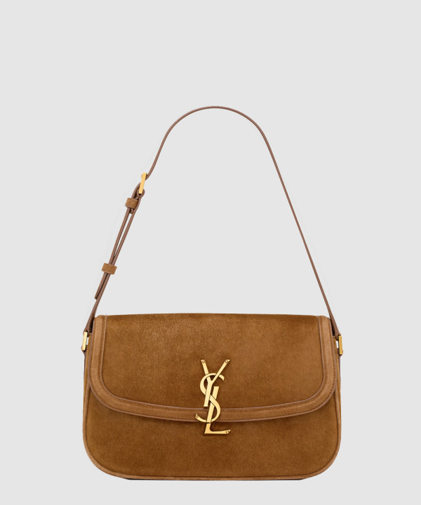 [SAINT LAURENT-생로랑]스웨이드 소재의 SOLFERINO 미디엄백 832330