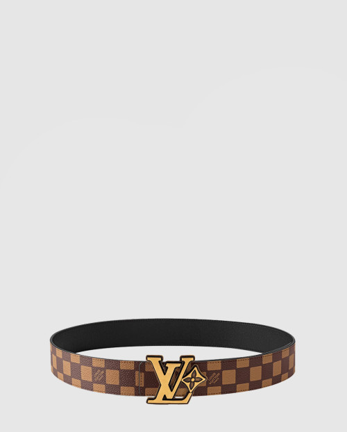 [LOUIS VUITTON-루이비통]벨트 LV 플라워 다미에 프렌 리버시블 M4431V