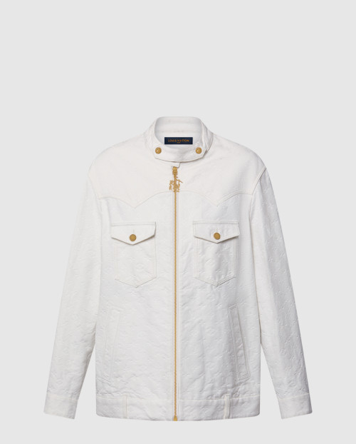 [LOUIS VUITTON-루이비통]MONOGRAM 자카드 데님 재킷 1AI087