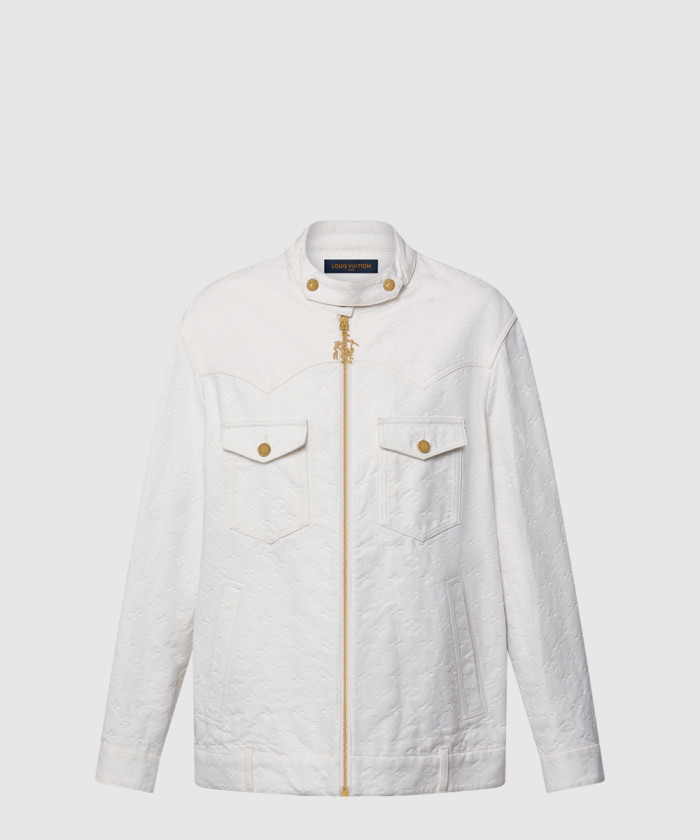레플리카|이미테이션 louis-vuitton-루이비통monogram-자카드-데님-재킷-1ai087