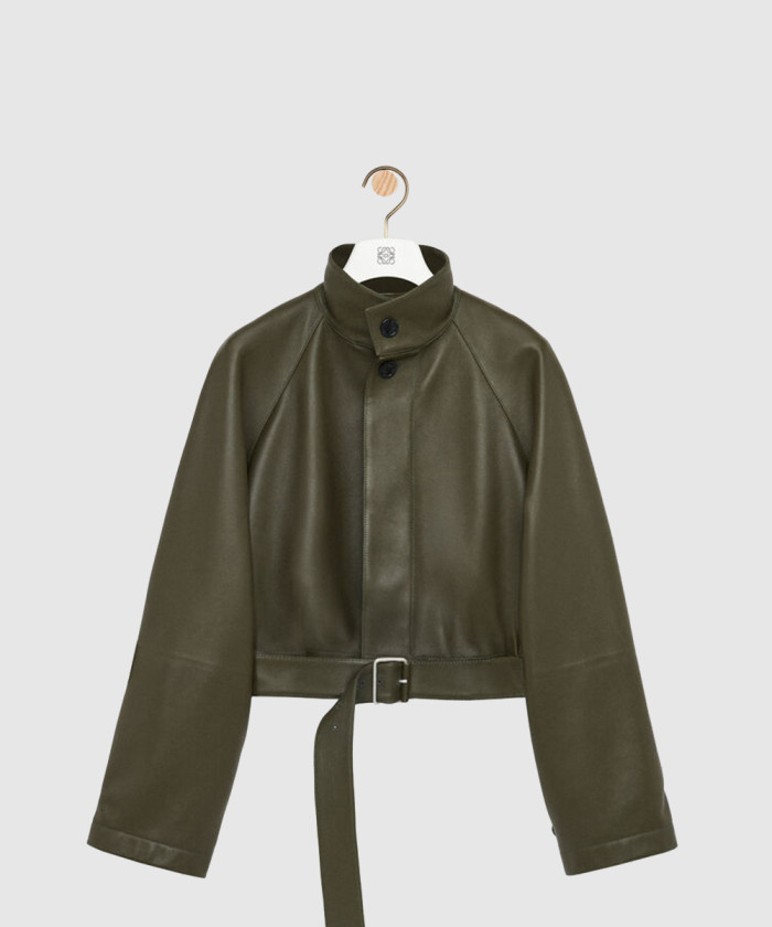 레플리카|이미테이션 loewe-로에베쇼트-트렌치-나파-램스킨