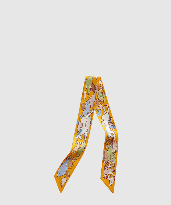 [HERMES-에르메스]밀레 라핀스 플럼 트윌리