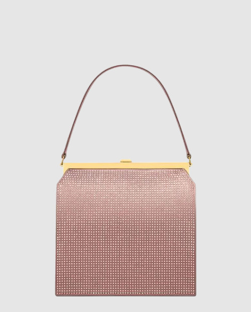 [SAINT LAURENT-생로랑]새틴과 크리스탈의 NUIT 블랑쉬 709969