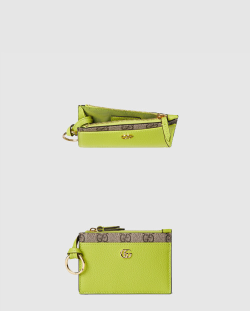 [GUCCI-구찌]GG 마몽 지퍼 카드 지갑 837966