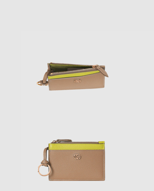 [GUCCI-구찌]GG 마몽 지퍼 카드 지갑 837966