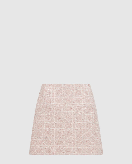 [DIOR-디올]매크로까나쥬 플레어 미니스커트 511J4