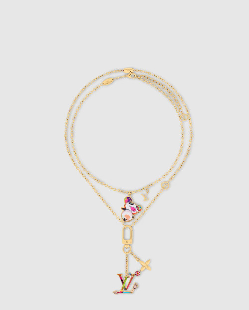 [LOUIS VUITTON-루이비통]LV x TM Superflat 목걸이 M02499